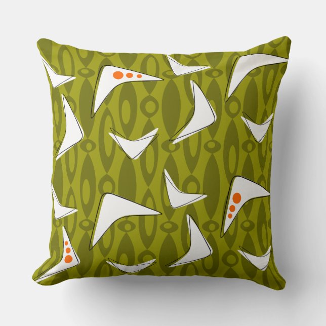 Boomerangs and Balls Cushion (Front)