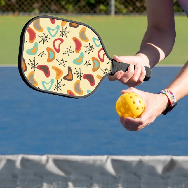 Boomerangs and Stars  Pickleball Paddle (Insitu)