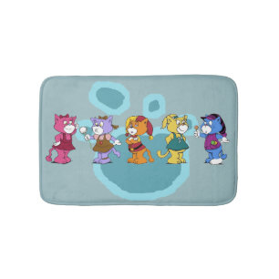Boomi Cats Bath Mat