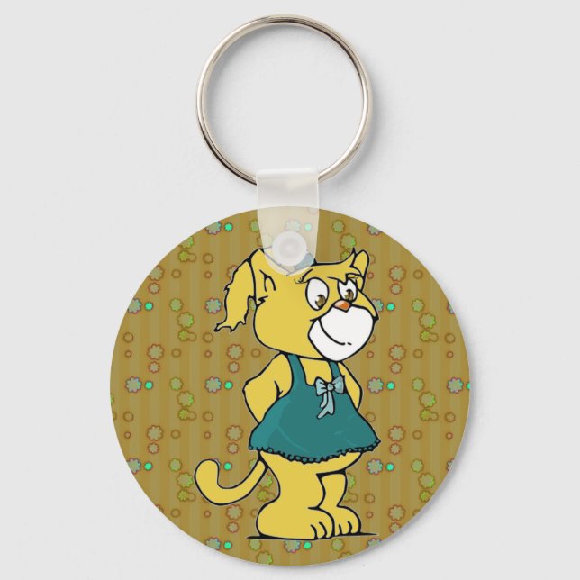 Boomi Cats Keychain (Front)