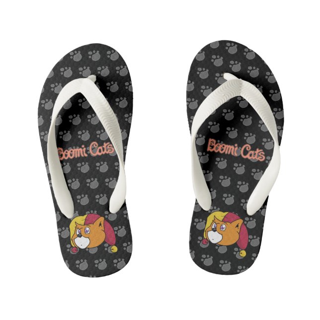 Boomi Cats Kid's Jandals (Footbed)