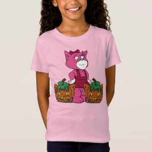 Boomi Cats Kitten Pumpkins  T-Shirt