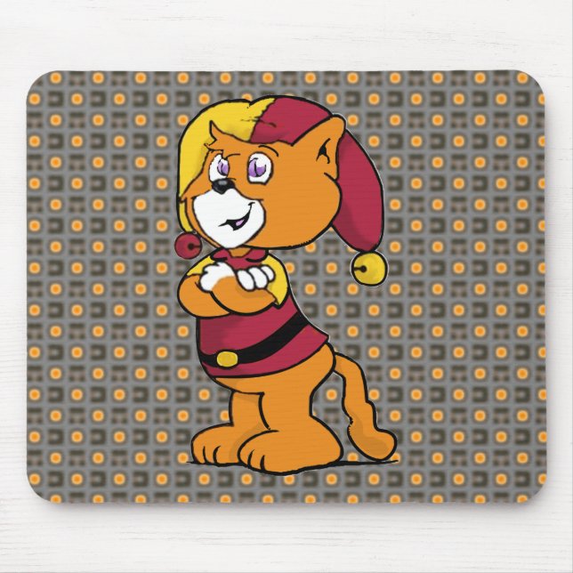 Boomi Cats Mouse Pad (Front)