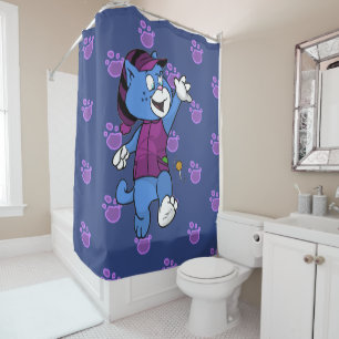 Boomi Cats Shower Curtain