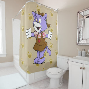 Boomi Cats Shower Curtain