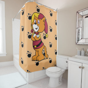 Boomi Cats Shower Curtain