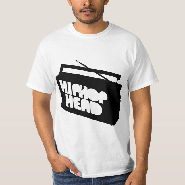 Boomin Hiphop Head  T-Shirt (Front)
