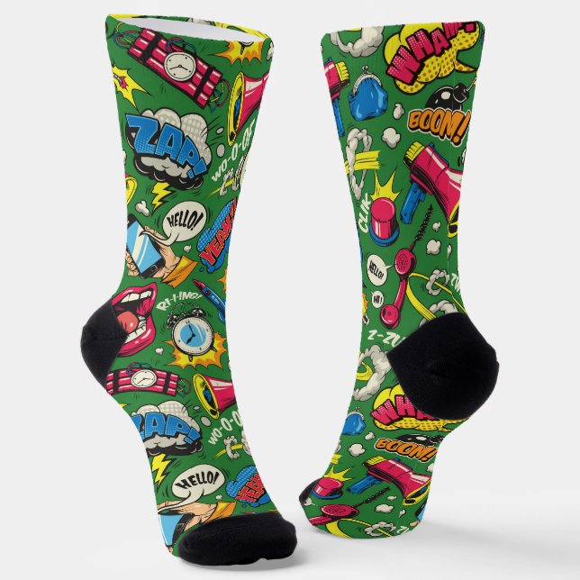 BoomPop Socks (Angled)