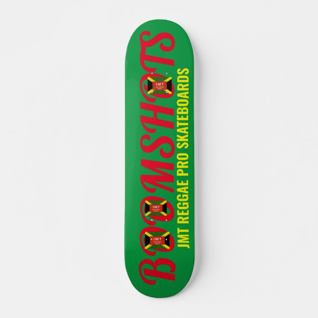 BOOMSHOTS  JMT Skateboard, 7¾" Deck Skateboard (Front)