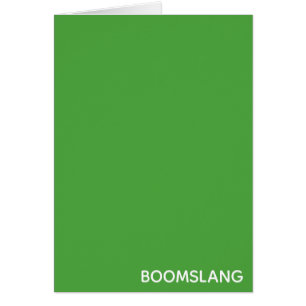 Boomslang green colour name