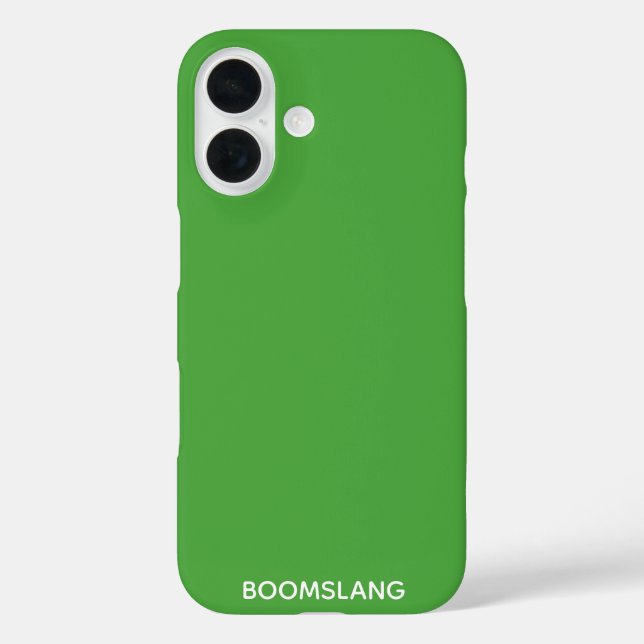 Boomslang green colour name Case-Mate iPhone case (Back)