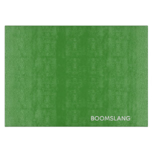 Boomslang green colour name cutting board