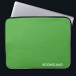 Boomslang green colour name laptop sleeve<br><div class="desc">Boomslang green colour name</div>