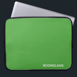 Boomslang green colour name laptop sleeve<br><div class="desc">Boomslang green colour name</div>