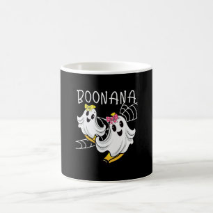 Boonana Cute Ghost Banana Halloween Coffee Mug
