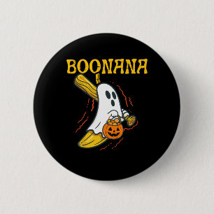 Boonana Cute Ghost Nana Halloween Costume Men Wome 6 Cm Round Badge