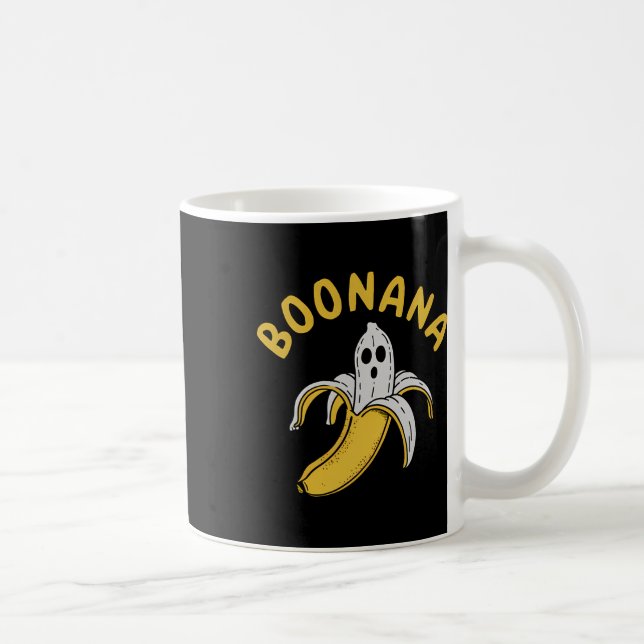 Boonana Funny Skeleton Inside Banana Quirky  Coffee Mug (Right)