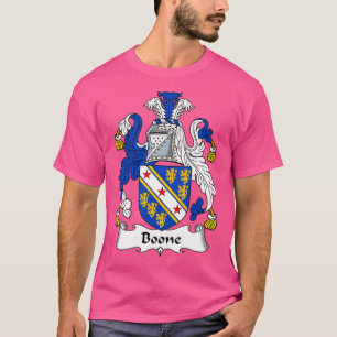 Boone Coat of Arms Family Crest  T-Shirt