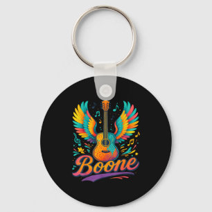 Boone D Name Vintage Retro Girls Woman Man  Key Ring