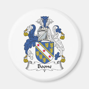 Boone Family Crest Magnet