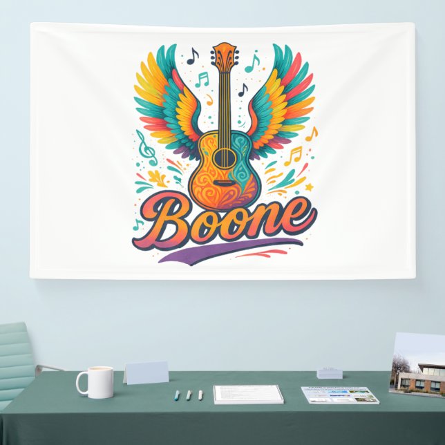 Boone Guitar Banner (Tradeshow)