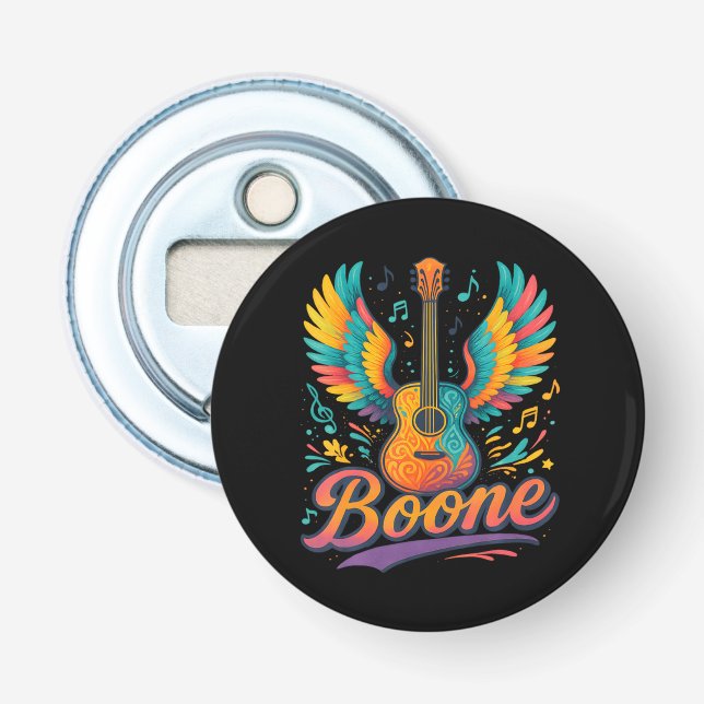 Boone Guitar Bottle Opener (Front)