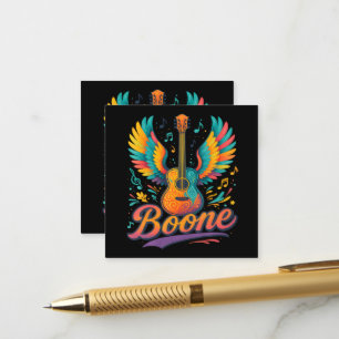 Boone Guitar Enclosure Card