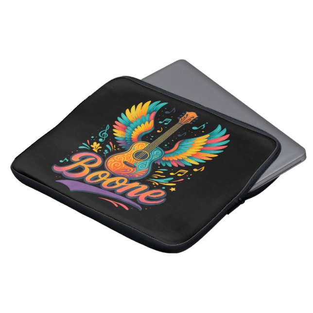 Boone Guitar Laptop Sleeve (Front Top)