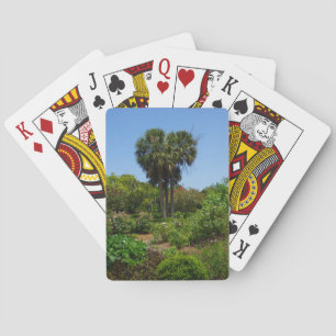 Boone Hall Garden Playing Cards