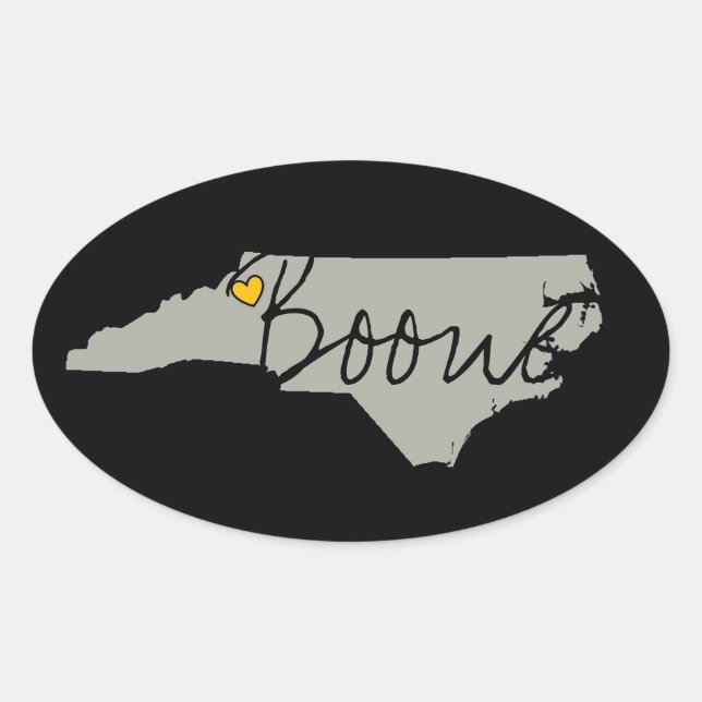 Boone, NC Sticker (Front)