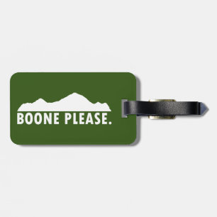 Boone Please Luggage Tag