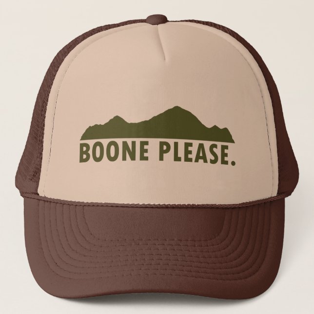  Boone Please Trucker Hat (Front)