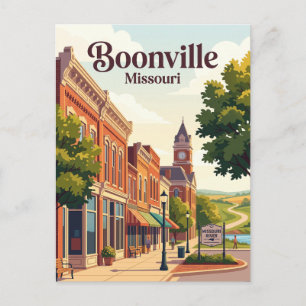 Boonville, Missouri Postcard