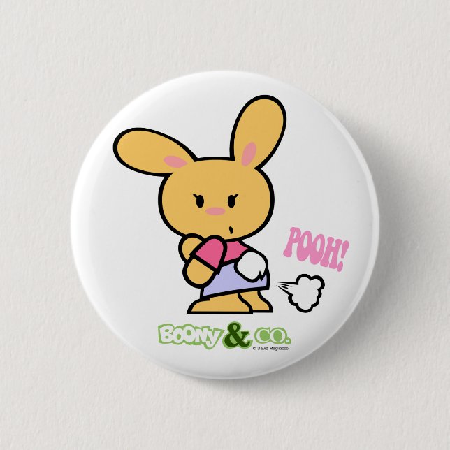Boony & Co. Bonette Pooh Buttons (Front)