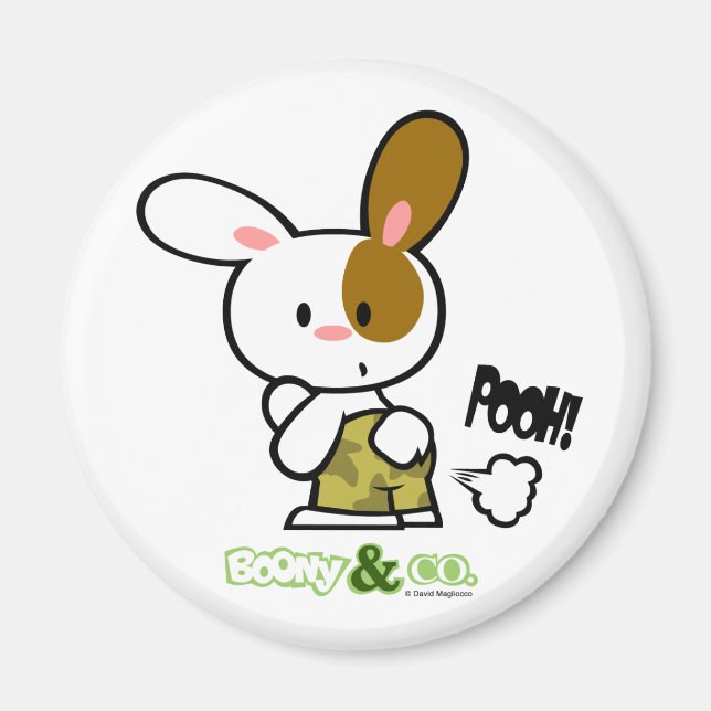 Boony & Co. Boony Pooh Magnets (Front)