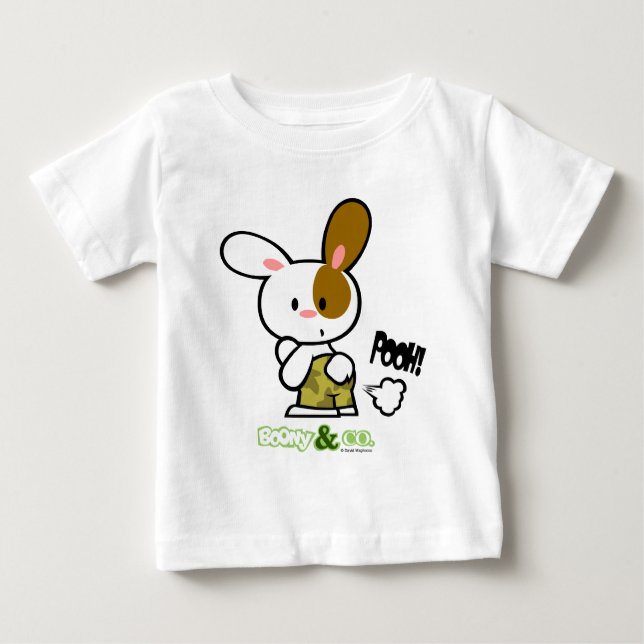 Boony & Co. Boony Pooh White Infant Shirts (Front)