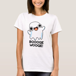 Booogie Woogie Funny Music Ghost Pun T-Shirt