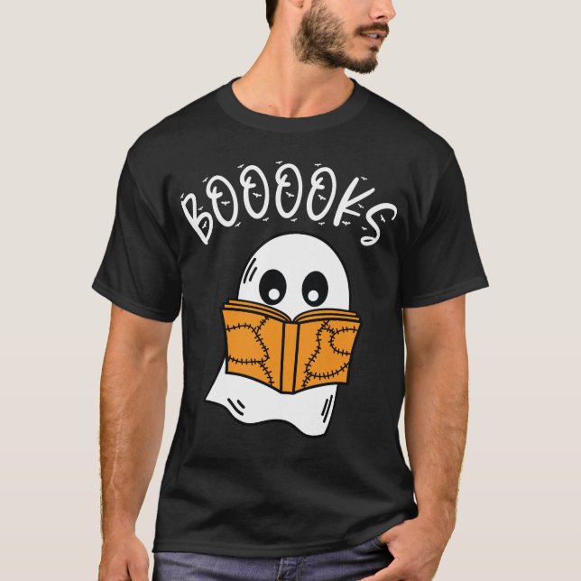 Booooks Ghost T-Shirt (Front)