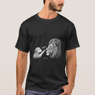 Boop luke 10 19 funny lion and lamb boop bible T-Shirt