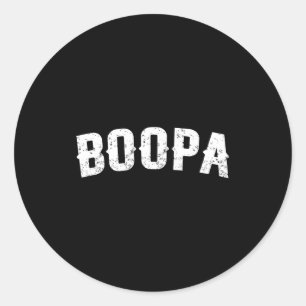 Boopa  classic round sticker