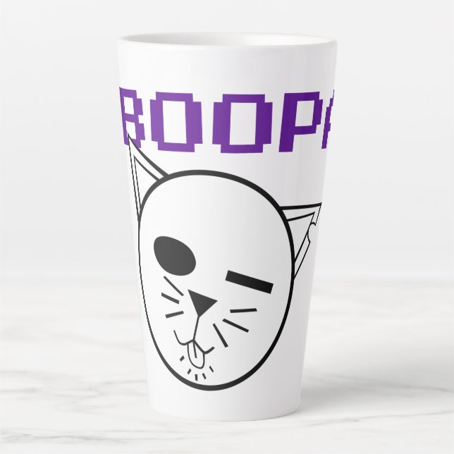 Boopa Latte Mug (Front)