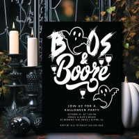 Boos and Booze Adult Halloween Party
