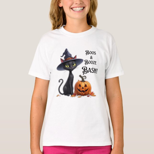 Boos & Booze Bash! T-shirt  (Front)