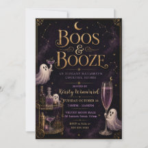 Boos & Booze Halloween Cocktail Soirée