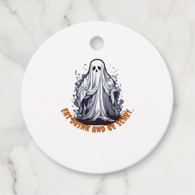 Boos Give Me Chocolate Favour Tags (Front)