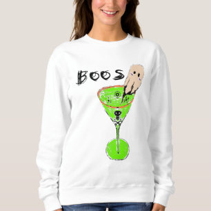 Boos Halloween Party Vintage Ghost Sweatshirt