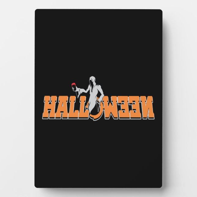 boos halloween plaque (Front)