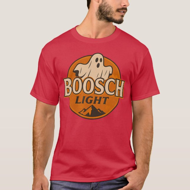 Boosch Light Halloween Ghost T-Shirt (Front)