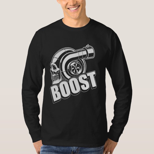 Boost For Car Tuning Tee Real Mechanic 1 (Front)