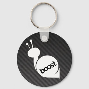 boost snail key ring